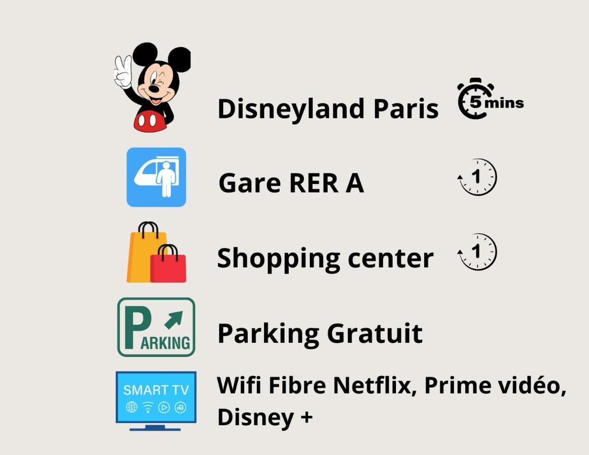 Disneyland Paris Station 2Min เชสซี ภายนอก รูปภาพ